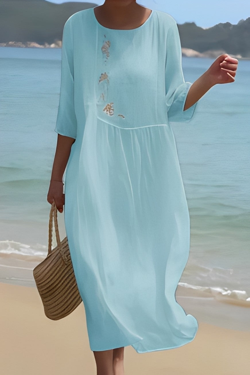 Brianna - Weites Maxikleid für Damen
