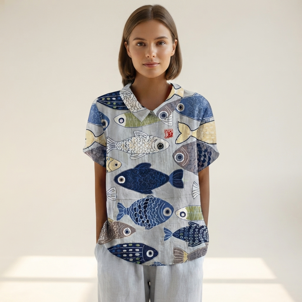 Salmah - Elegante und leichte Bluse
