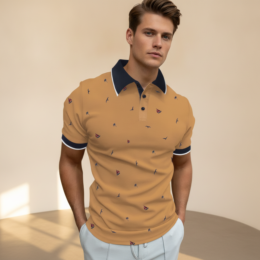 Bedario - Stylisches Freizeit-Poloshirt