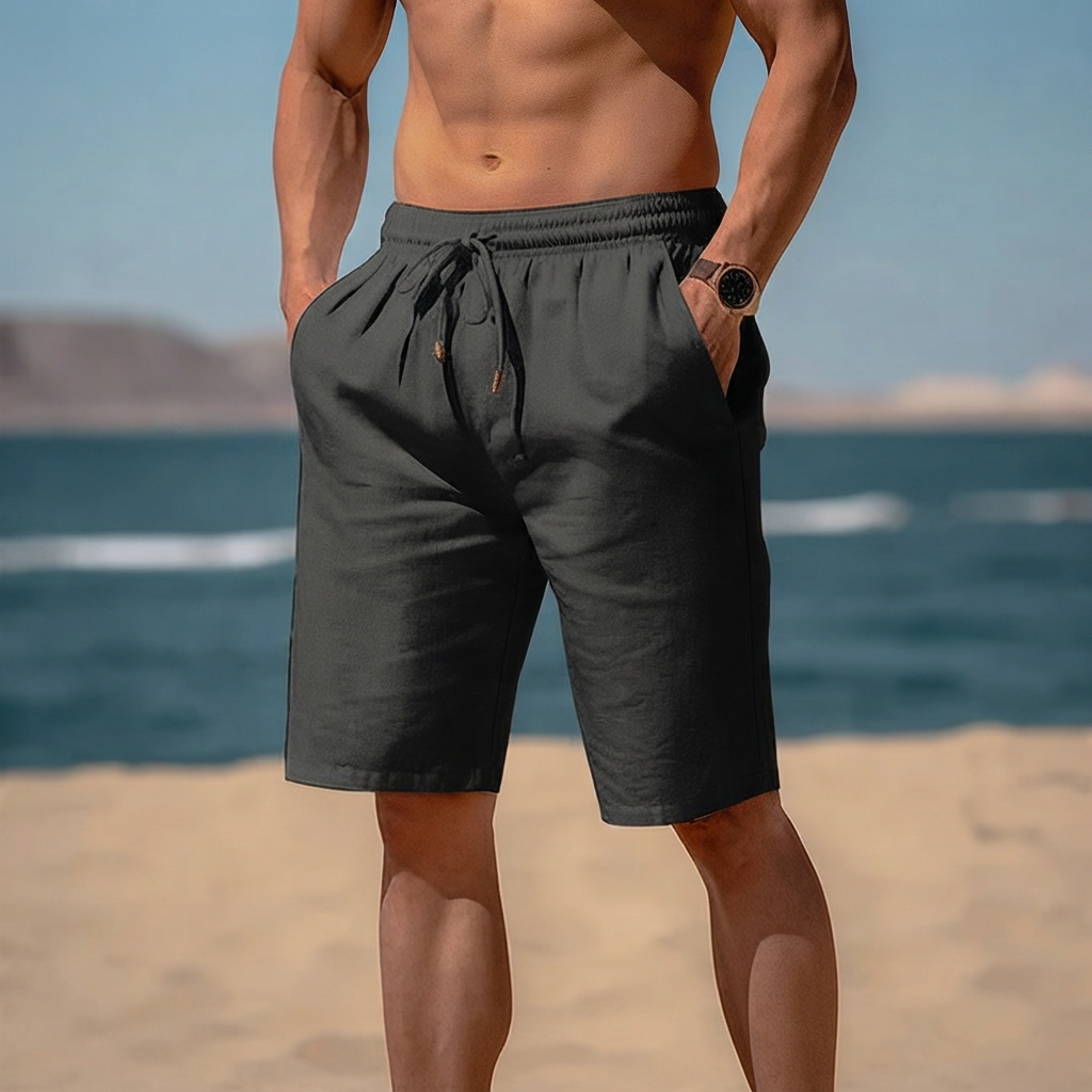 Junziem - Bequeme Shorts mit Kordelzug
