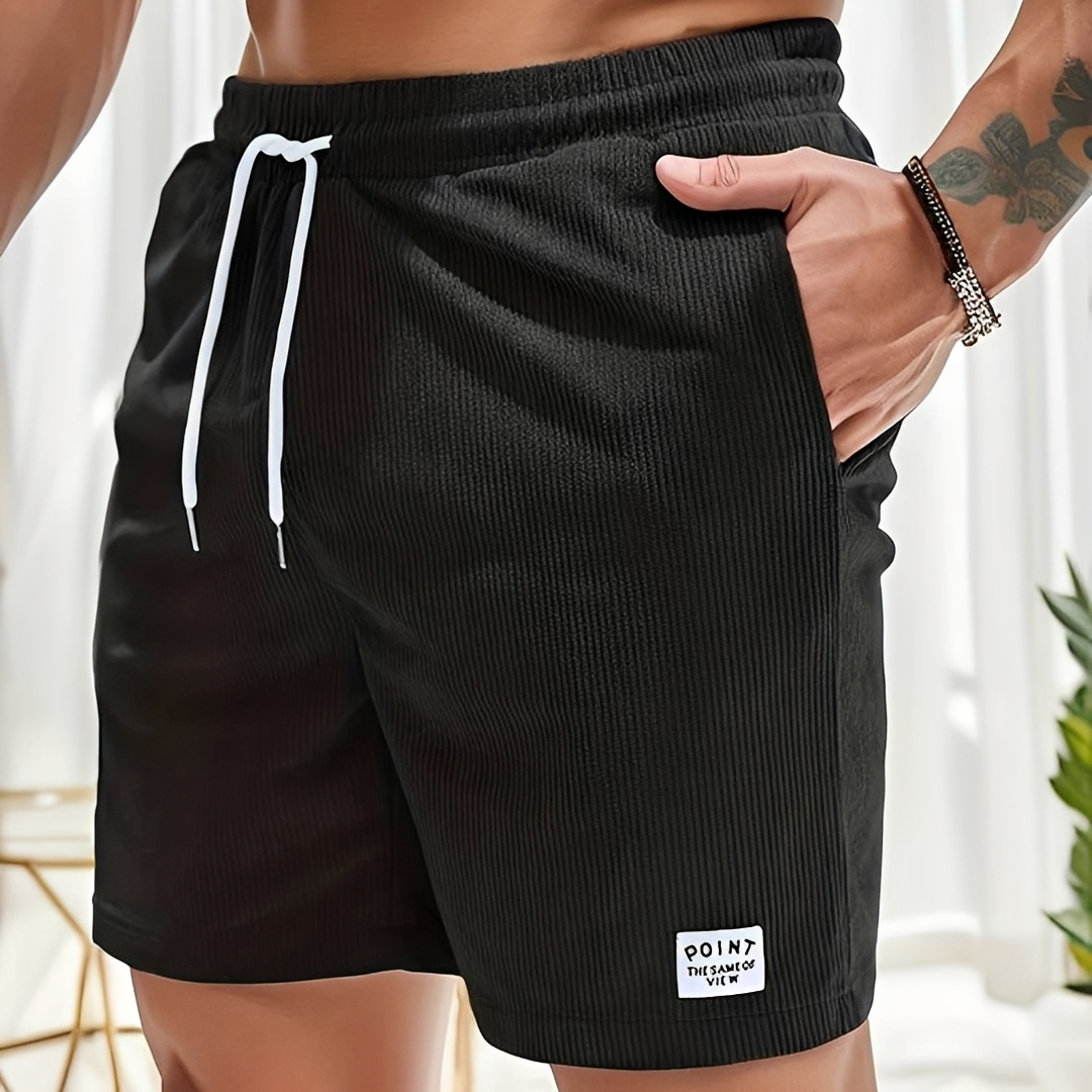 Devonto - Bequeme gestreifte Sommershorts für Männer