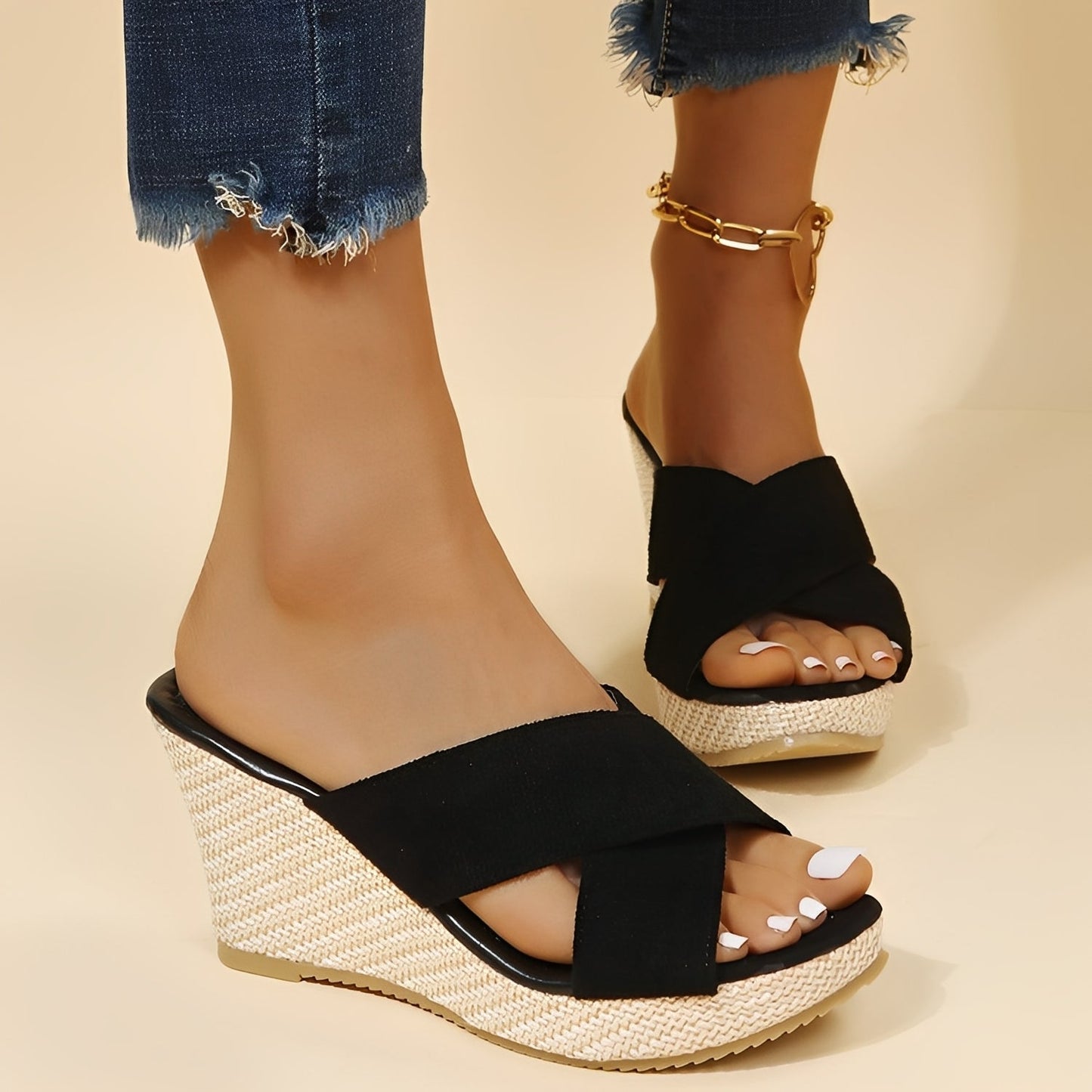 Julie - Elegante und bequeme Keilsandalen für Damen