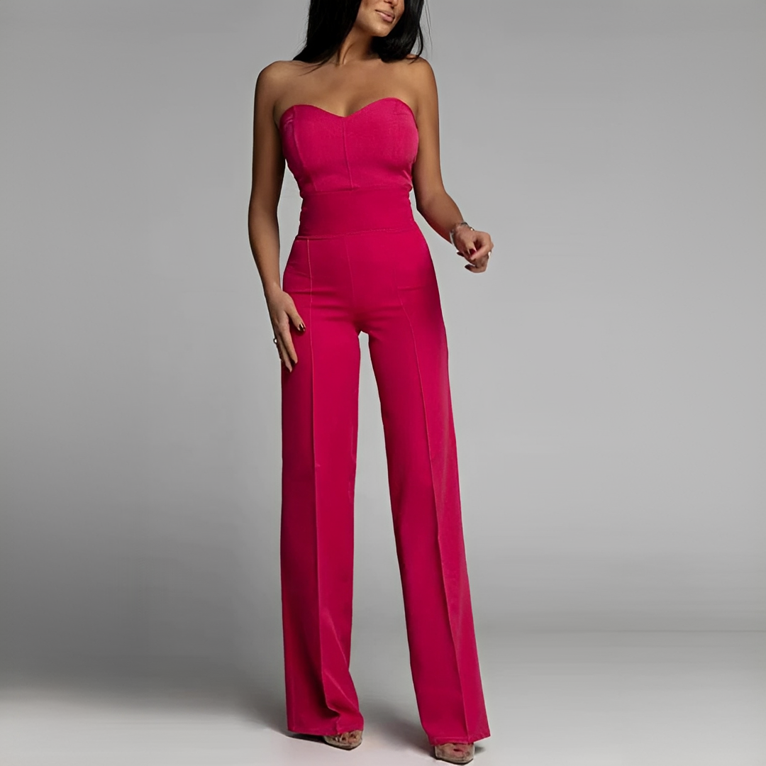 Meriam - Eleganter trägerloser Overall für Damen