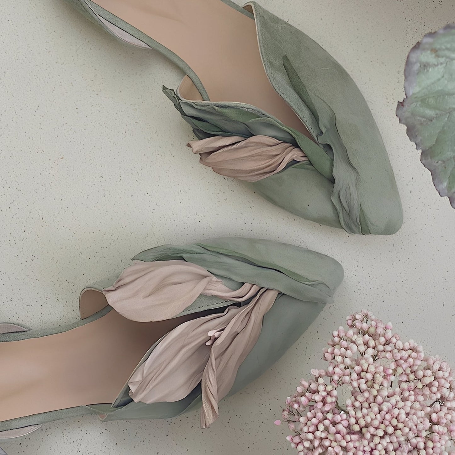 Jennifer - Stilvolle Ballerinas mit Blumenmuster für Damen