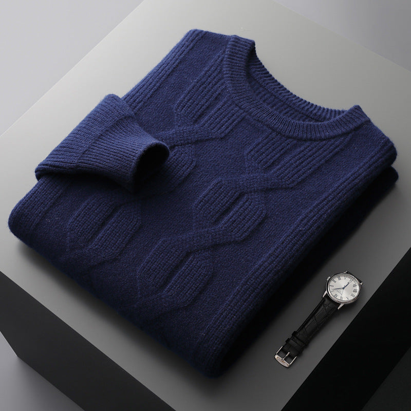 Dylan - Moderne, warme Wollpullover für Männer