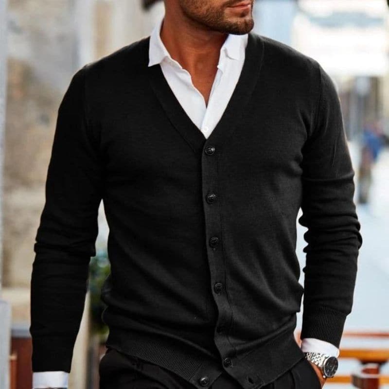 Jacques – Business-Cardigan mit Knöpfen