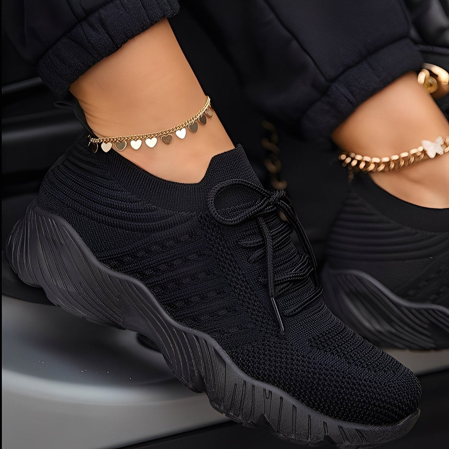 Axelle – Bequeme Strick-Sneaker für Damen