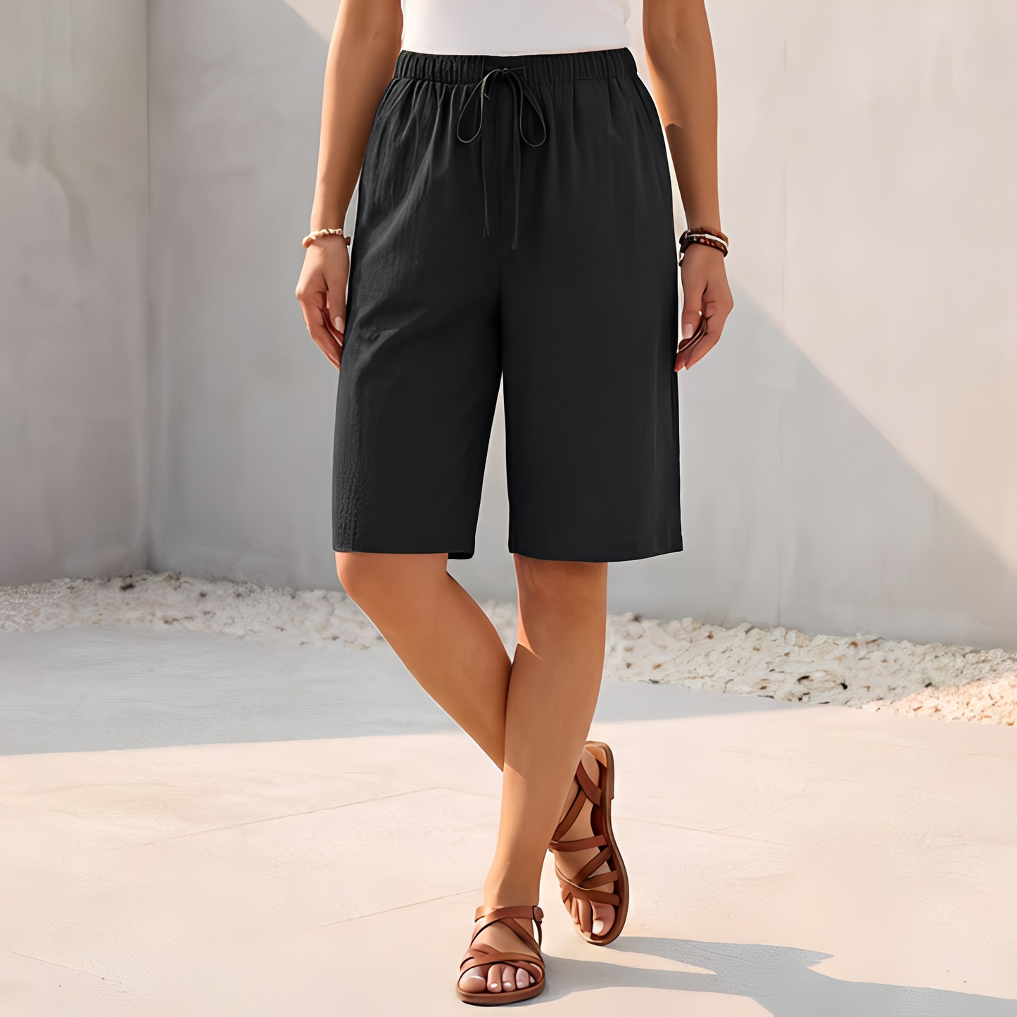 Elvey - Weite Sommer-Shorts für Damen
