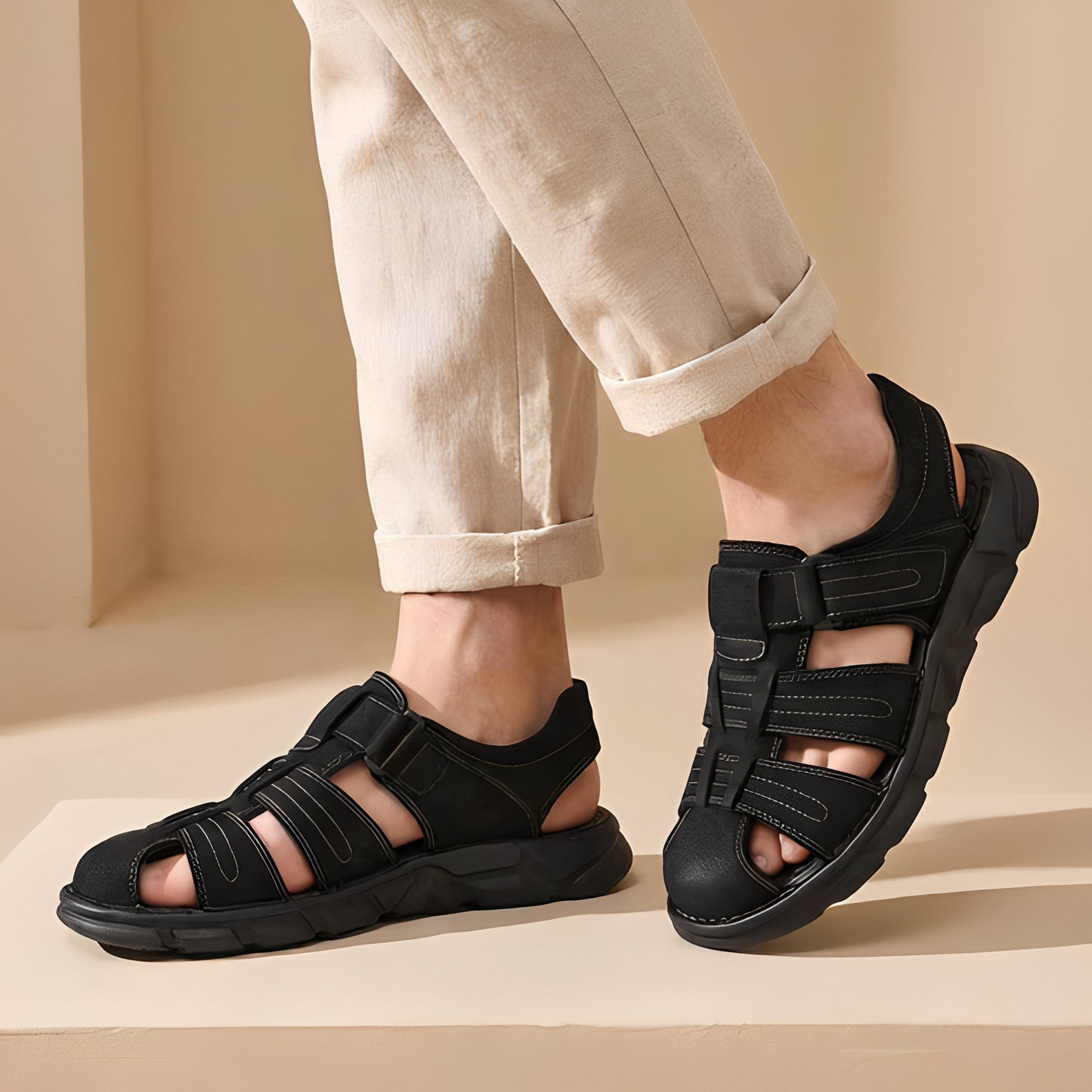 Arthur - Bequeme und elegante Sommersandalen für Herren