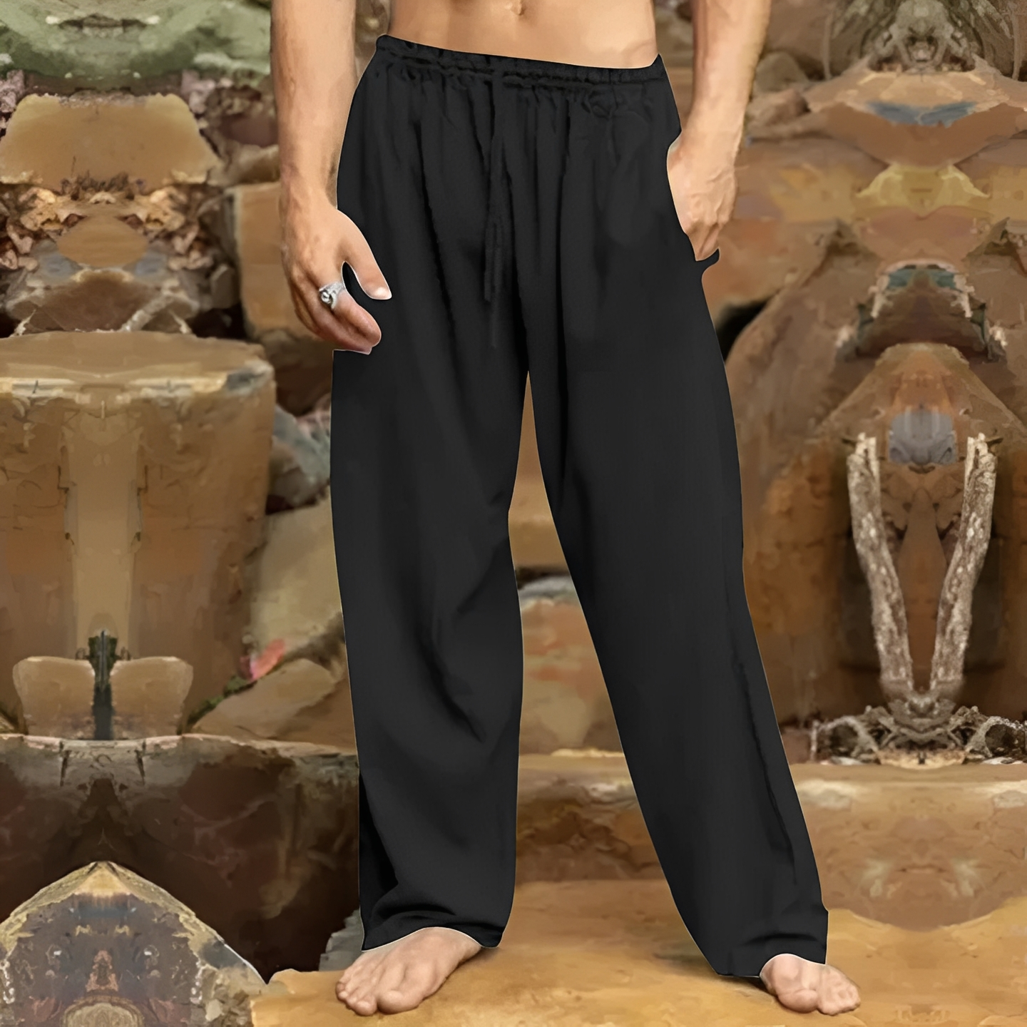 Norlan - Weite und atmungsaktive Hose für Herren