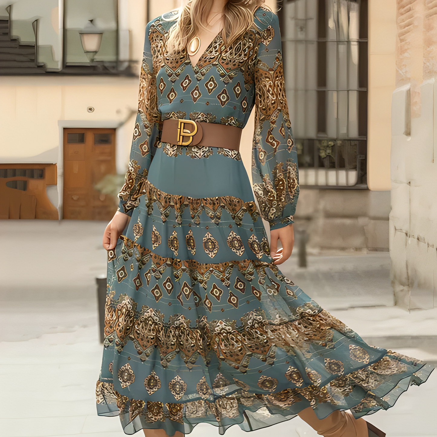 Melchora - Modisches Sommerkleid für Damen