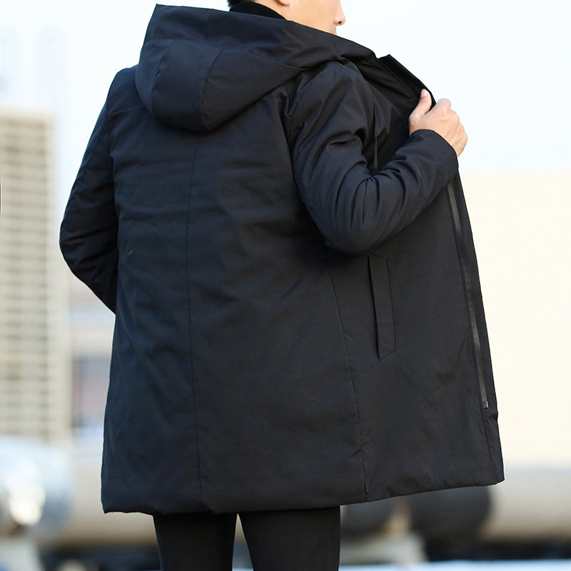 Jonas – Herren-Winterparka mit Kapuze und warmem Futter