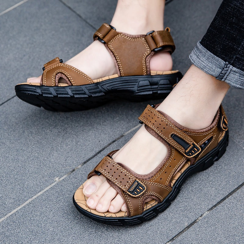 Alex – Bequeme Sandalen mit Klettverschluss