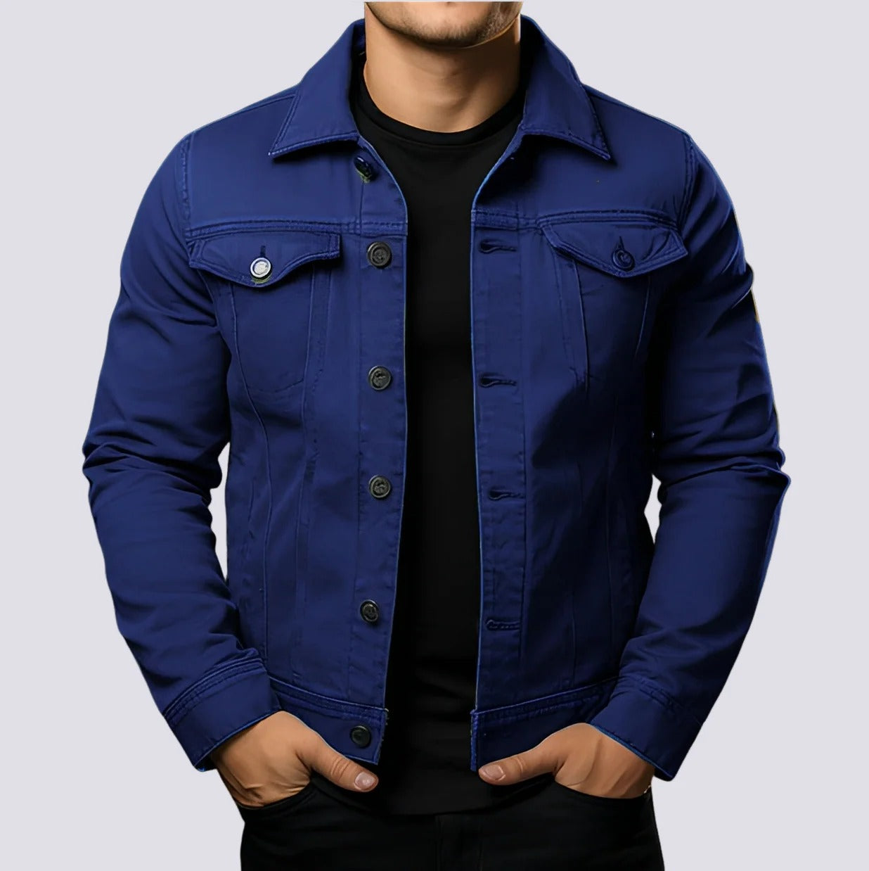 Layton - Lässige Jeansjacke für Herren
