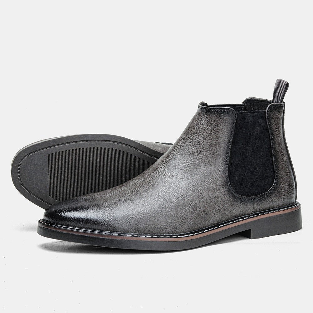 Jonas – Klassische Chelsea-Stiefel aus Leder