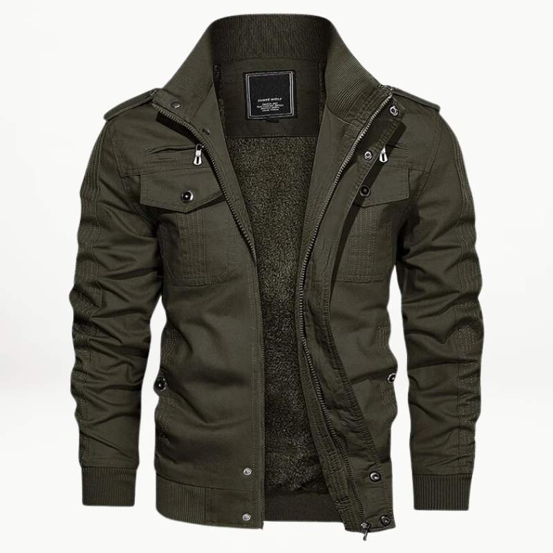 Jaxon - Kuschelige, warme Jacke mit Reißverschluss