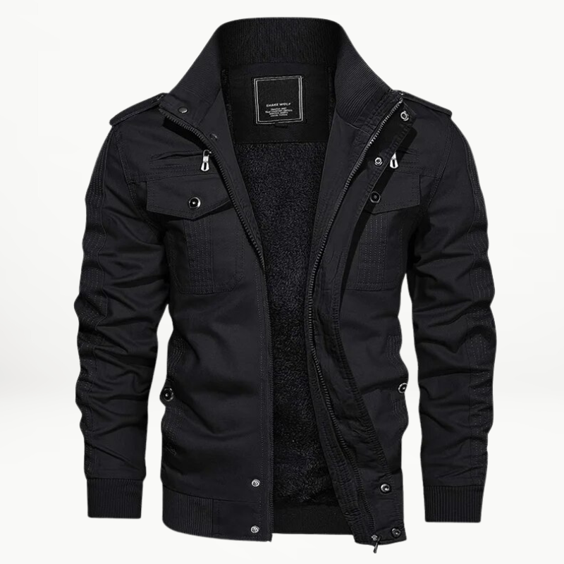 Jaxon - Kuschelige, warme Jacke mit Reißverschluss