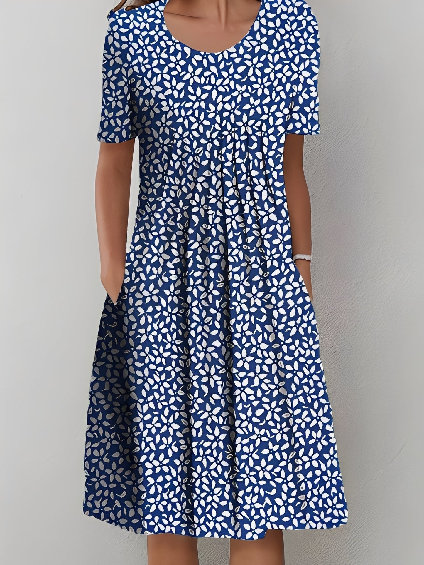 Jodie - Elegantes Kleid mit Print für Damen