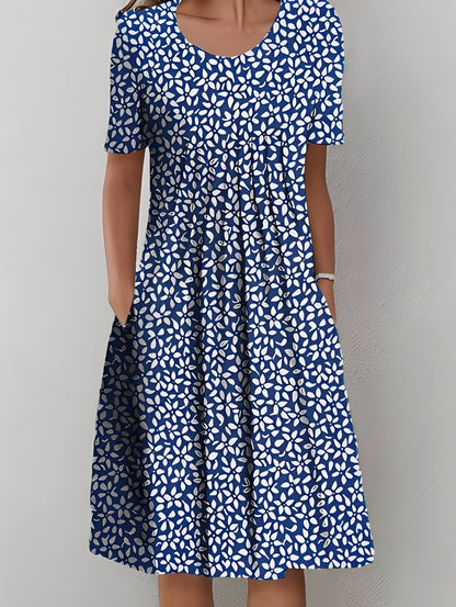 Jodie - Elegantes Kleid mit Print für Damen