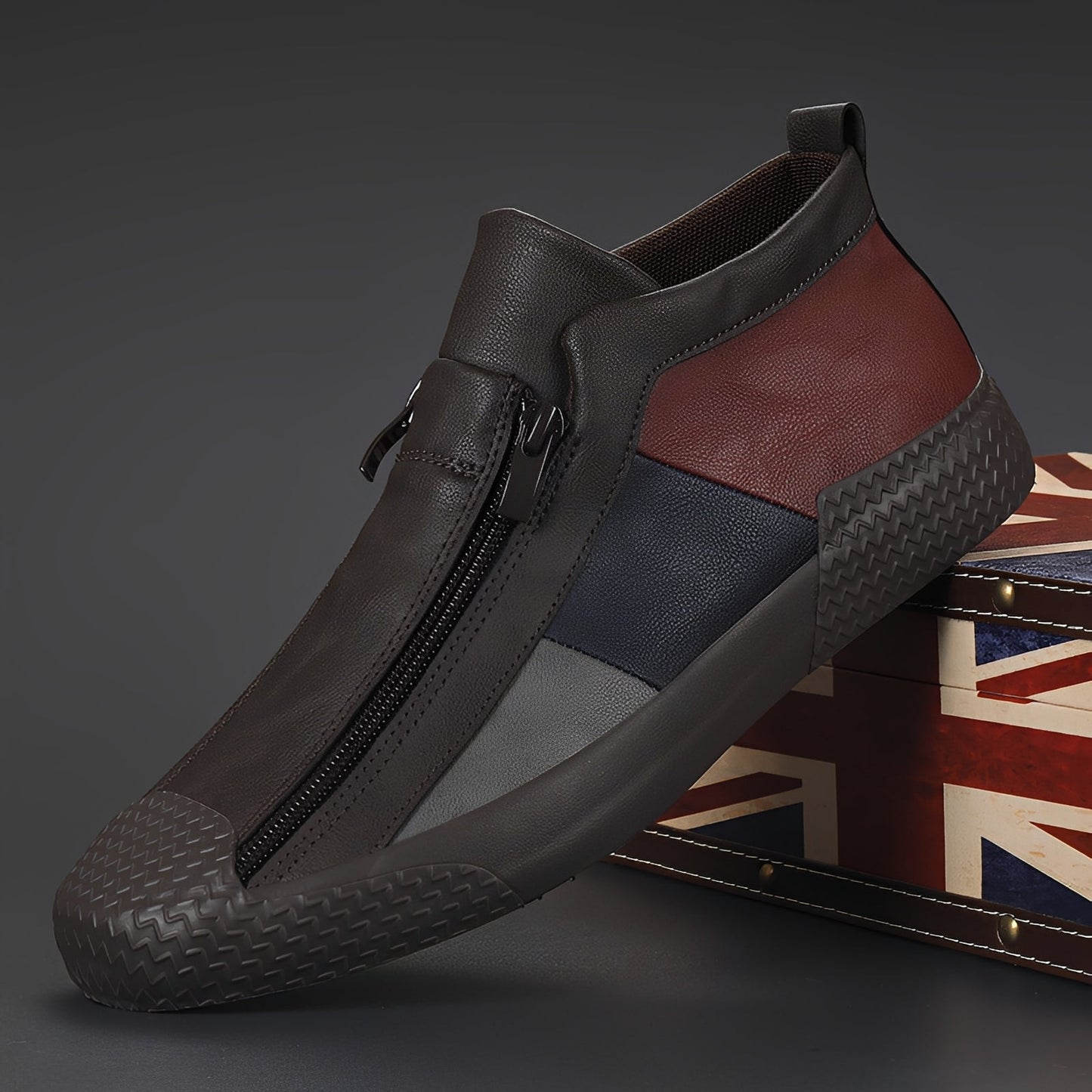 Alex - Elegante Sneaker mit Color-Blocking für Männer