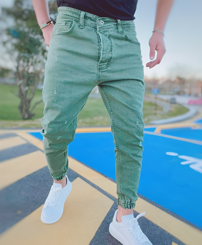 Andre - Schicke Slim-Jeans mit Rissen für Herren