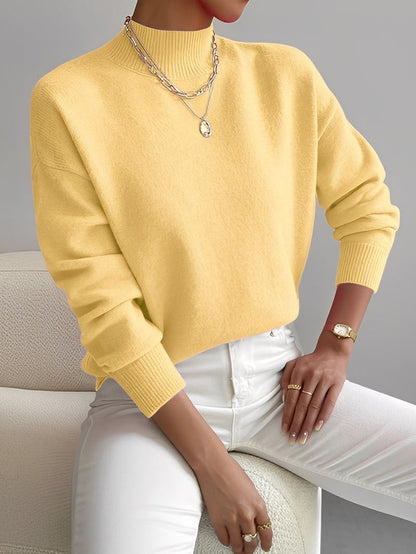 Nikkole - Damenpullover mit elegantem und legerem Strickdesign