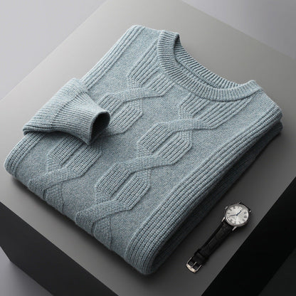 Dylan - Moderne, warme Wollpullover für Männer