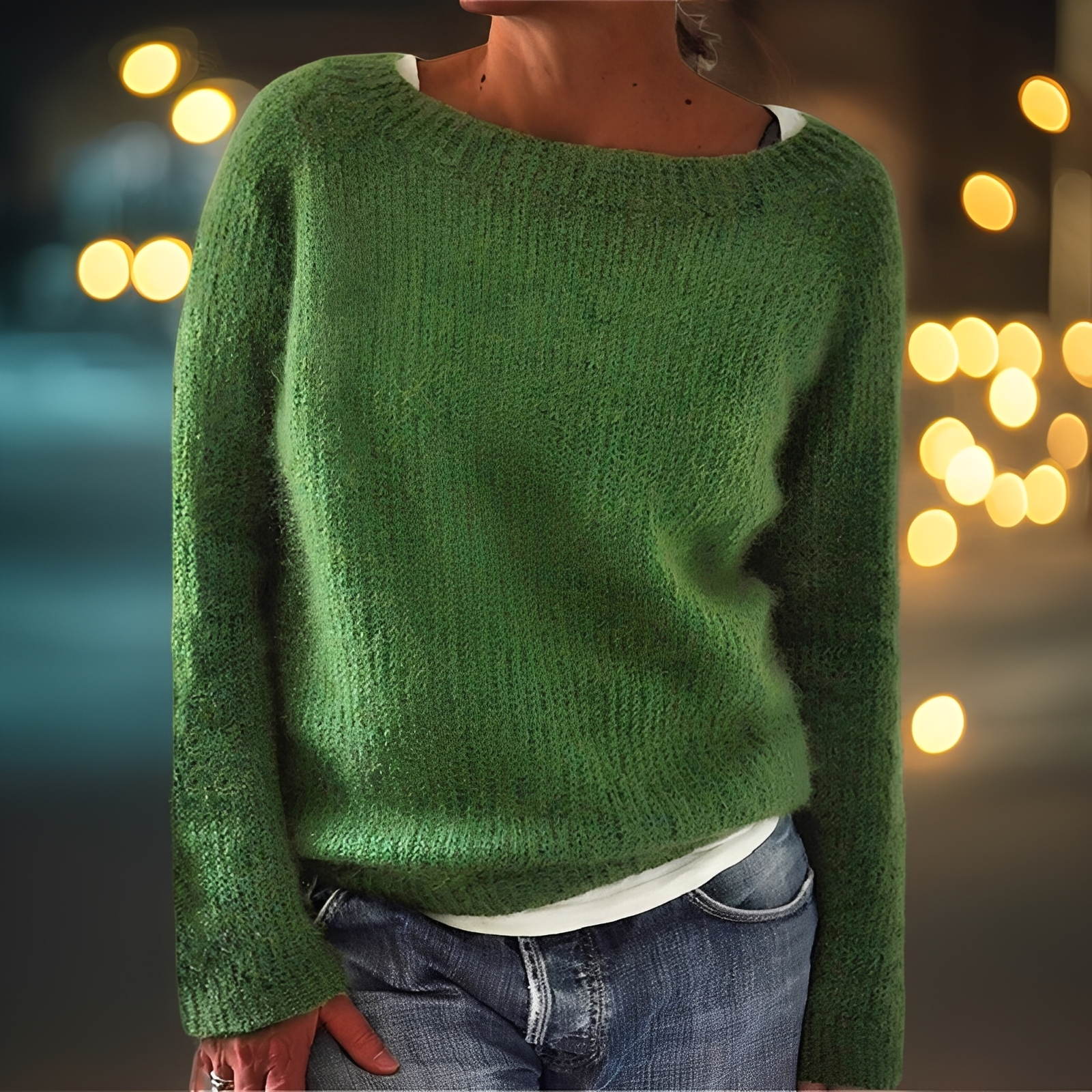 Abeeha - Damenpullover mit komfortablem Schnitt