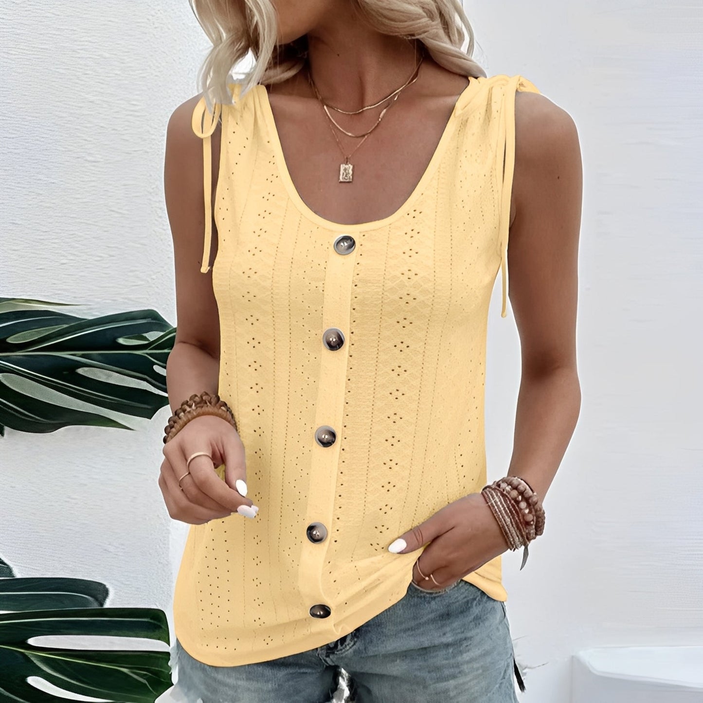 Millie - Elegantes ärmelloses Top für Damen