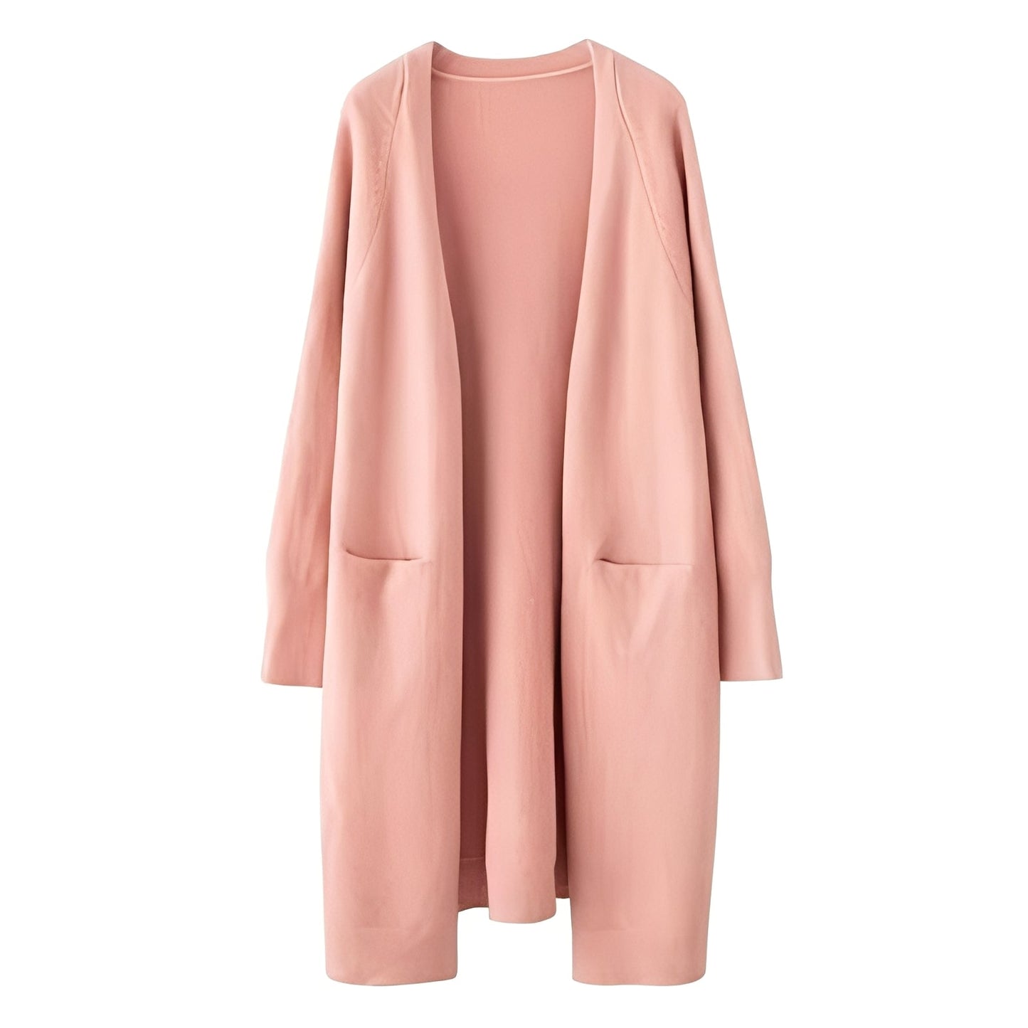Claudie - Langer klassischer Cardigan für Damen