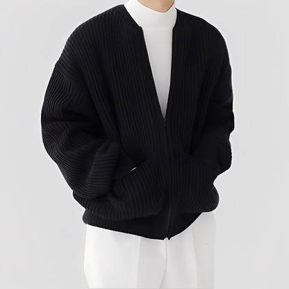 Declan - Modische Herrenstrickjacke
