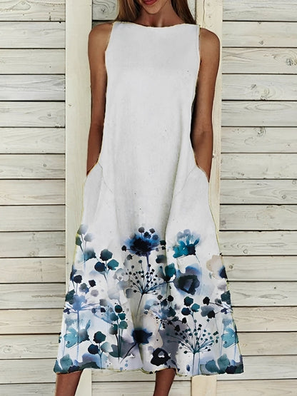 Josephine - Elegantes Kleid mit Blumenmuster für Damen