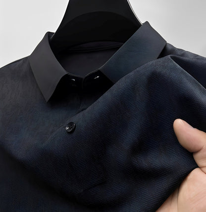 Zack - Herrenpolo mit lässigem Muster