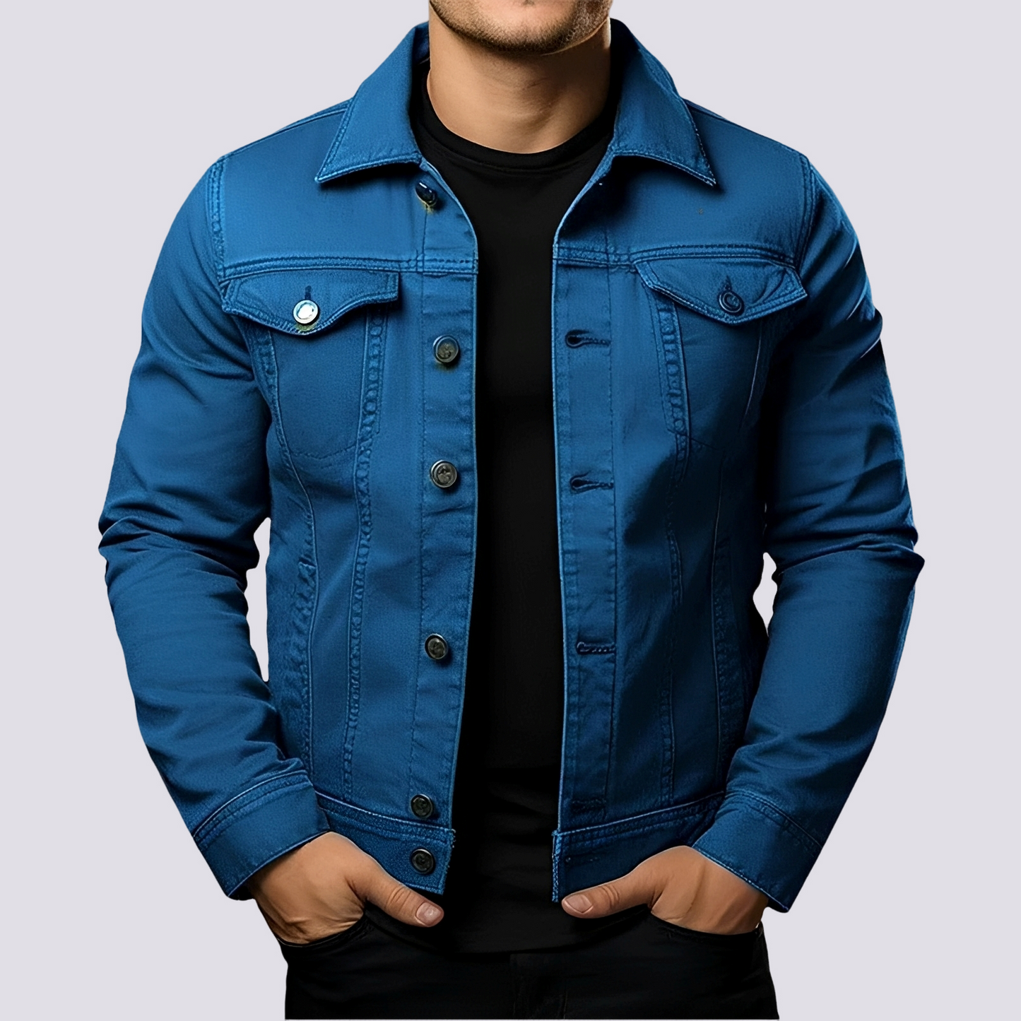 Layton - Lässige Jeansjacke für Herren