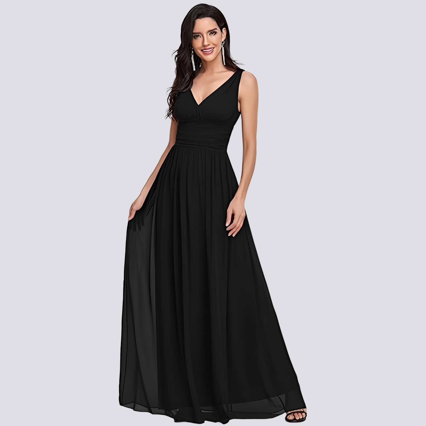 Maddie - Elegantes ärmelloses Abendkleid für Damen