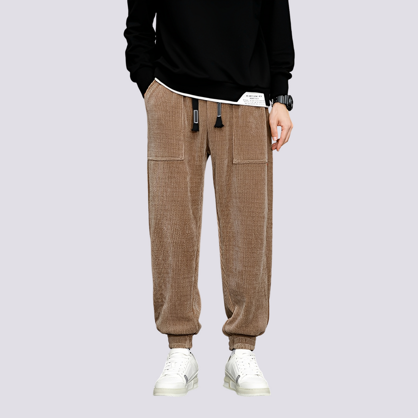 Benji - Lässige Cord-Jogginghose für Herren
