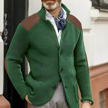 Caleb - Leichter, figurbetonter Herren-Strickpullover