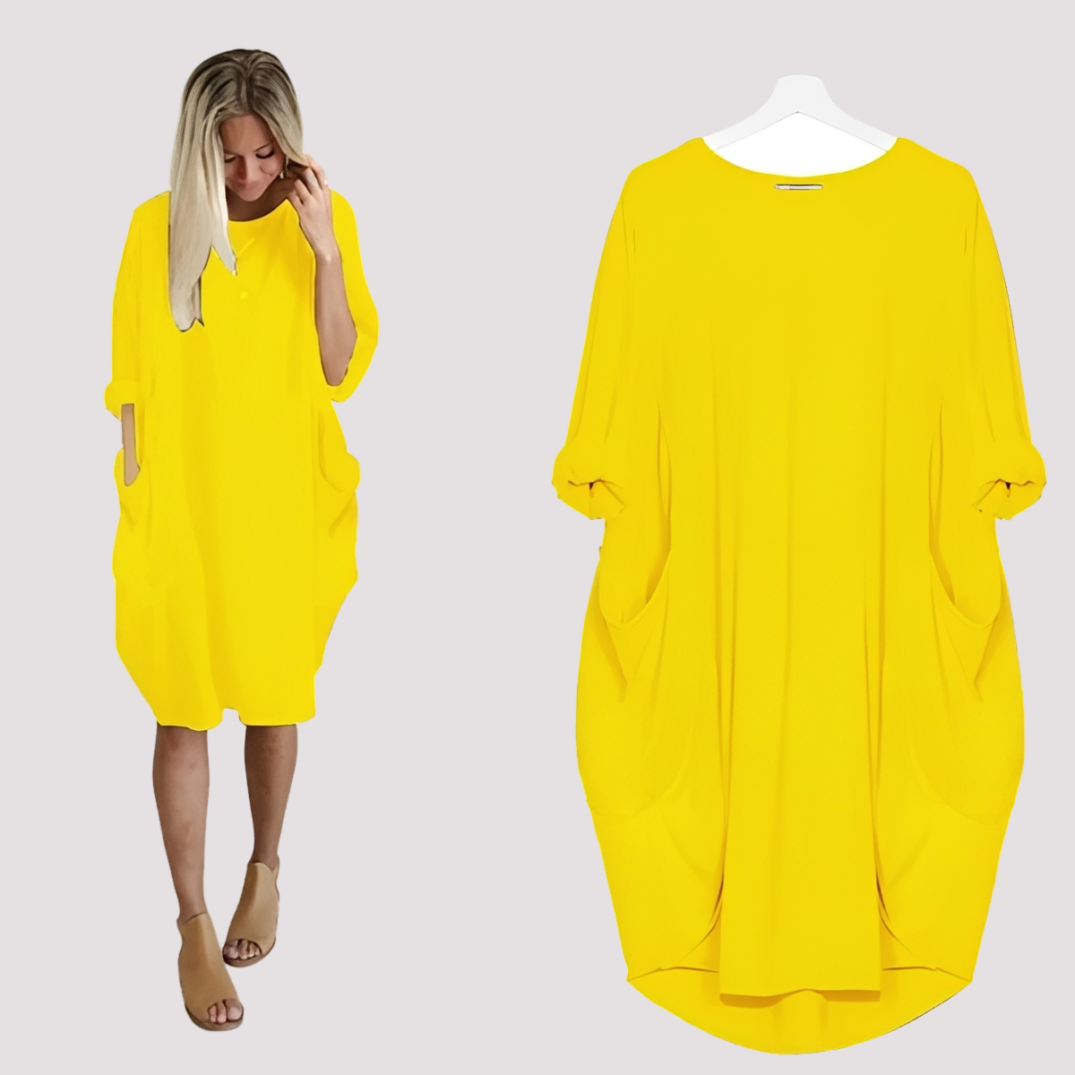 Kate - Lässiges und weites Kleid für Damen