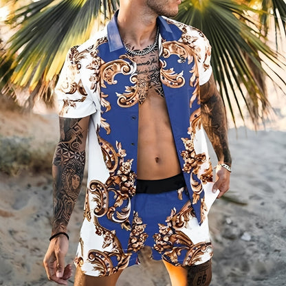 Lucas - Elegante Hawaii-Hemden-Set für Herren