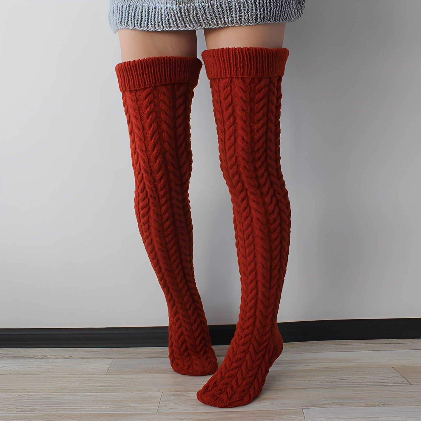 Angelle - Modische Overknee-Strümpfe für Damen