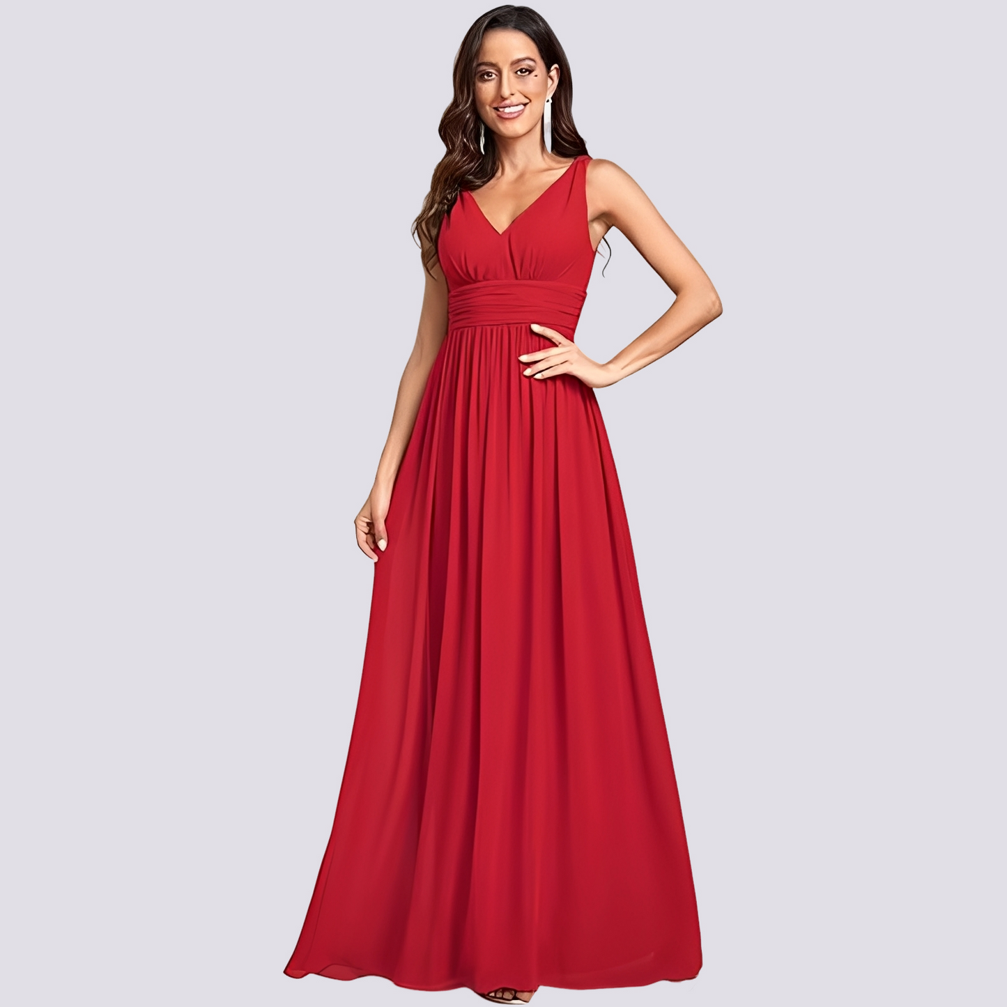 Maddie - Elegantes ärmelloses Abendkleid für Damen