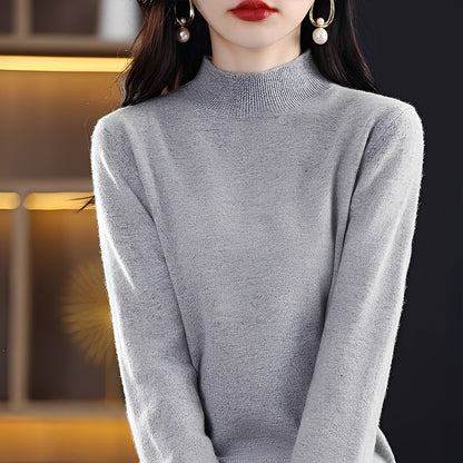 Natille - Angenehmer Damenpullover aus Kaschmir und Wolle