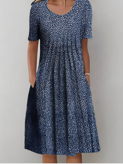 Jodie - Elegantes Kleid mit Print für Damen