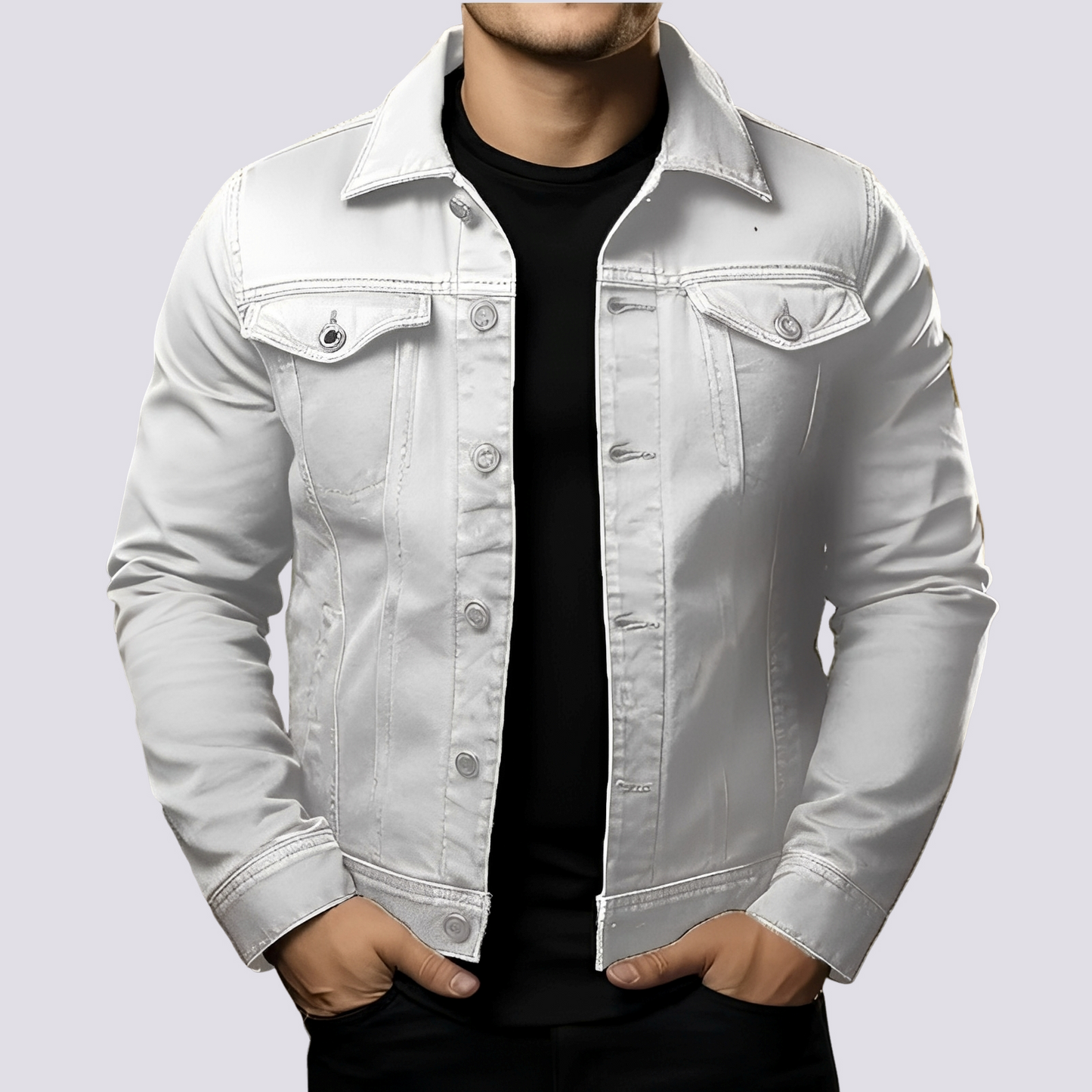Layton - Lässige Jeansjacke für Herren