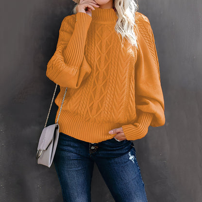 Jemima - Schicker, legerer Damen-Rollkragenpullover
