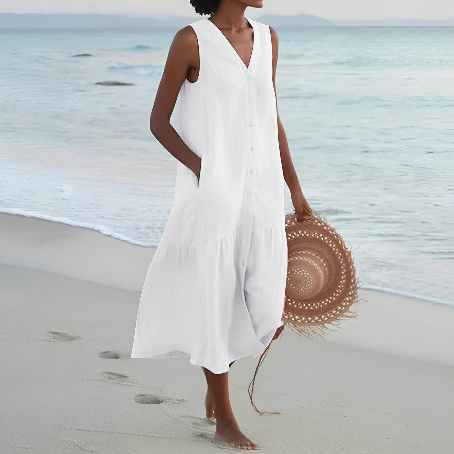 Milly - Lässiges und weites Kleid für Damen