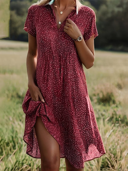 Gloria - Klassisches ethnisches Kleid für Damen