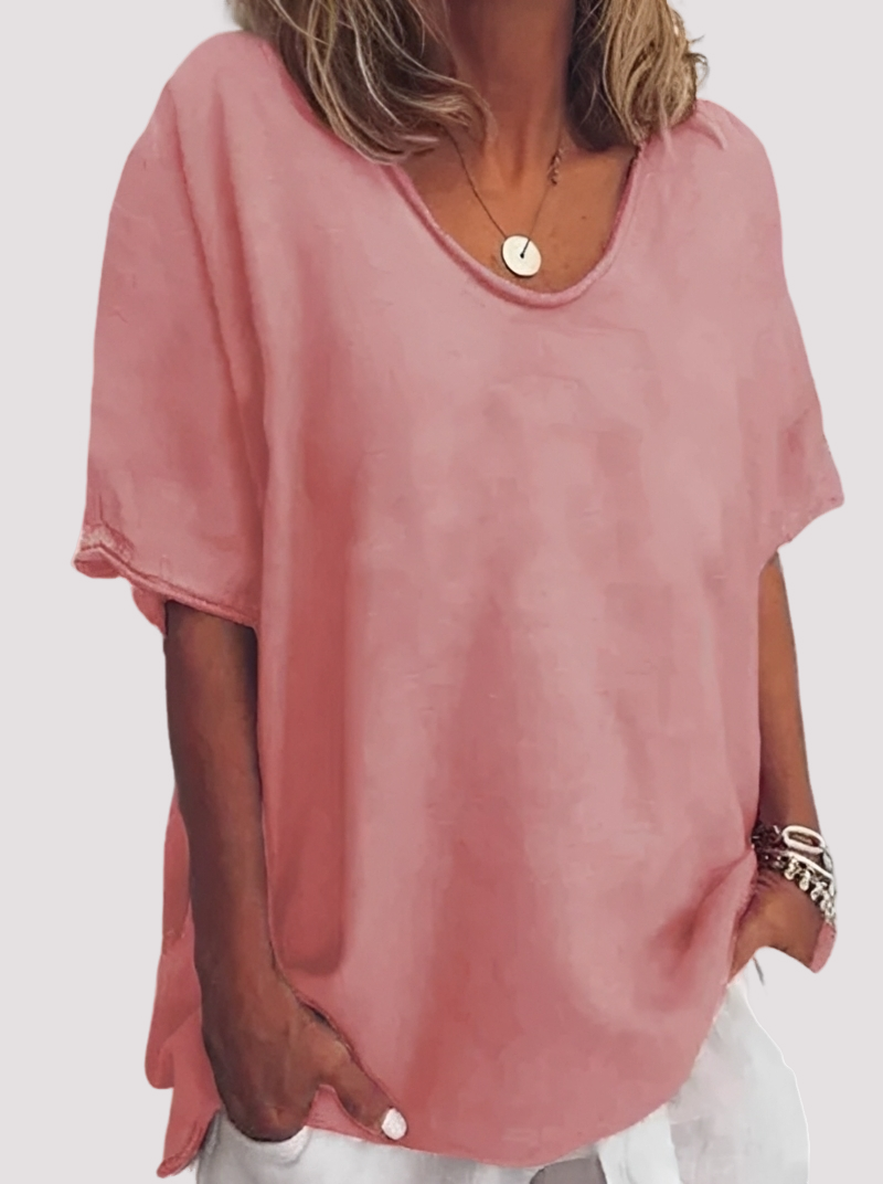 Joanne - Lässige und weite Bluse für Damen