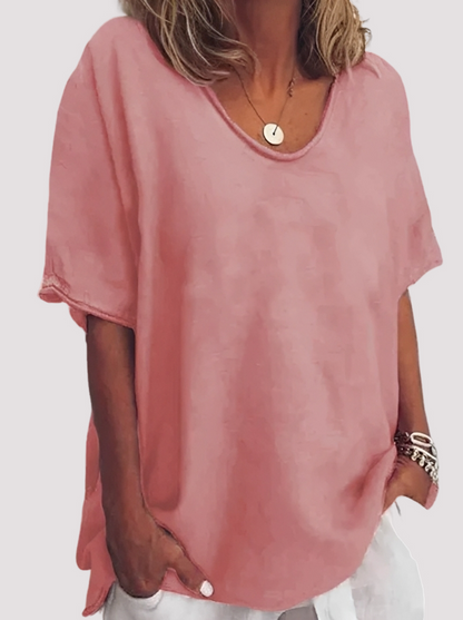 Joanne - Lässige und weite Bluse für Damen