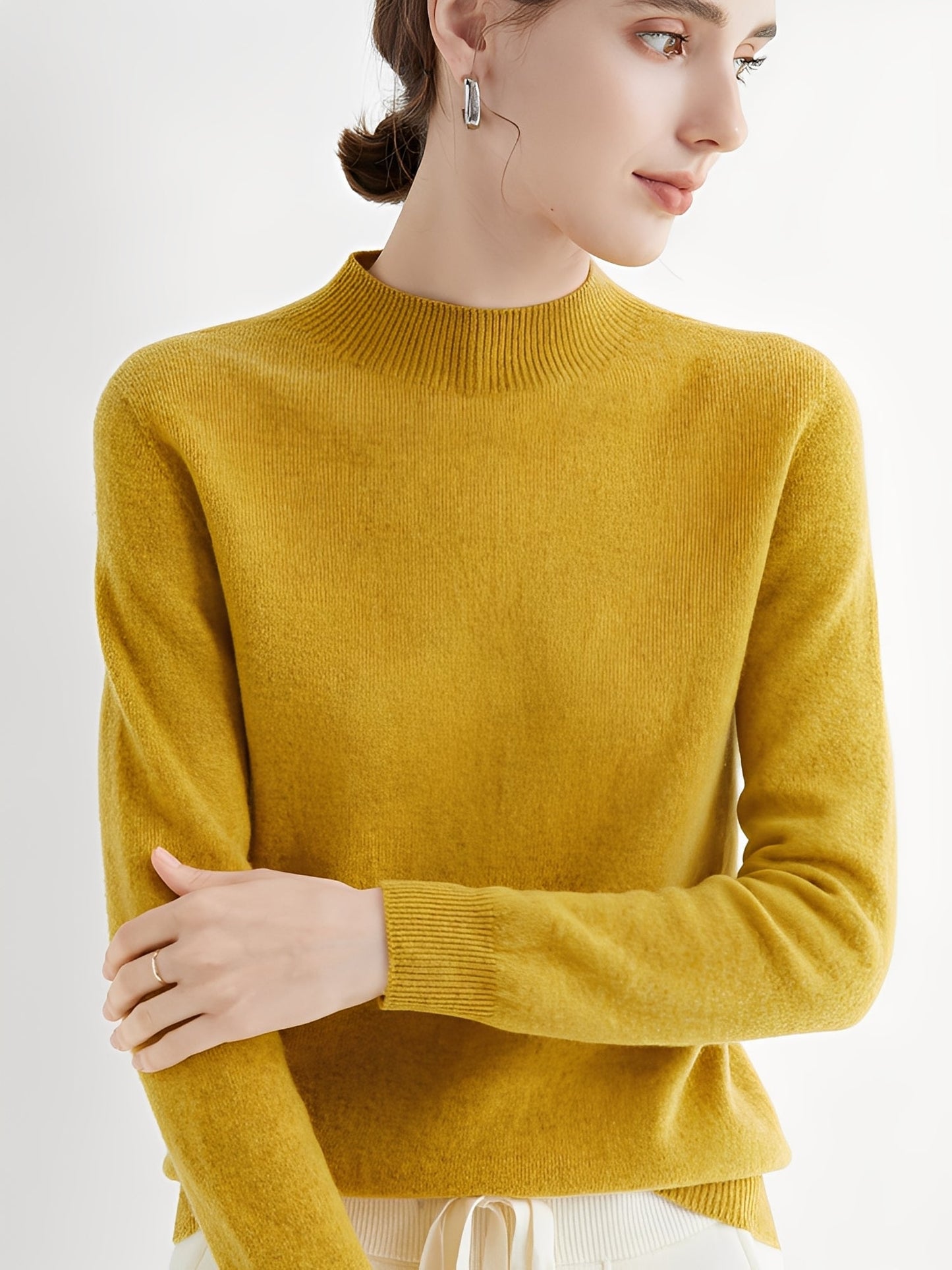 Cindie - Warmer Kaschmir-Pullover für Damen